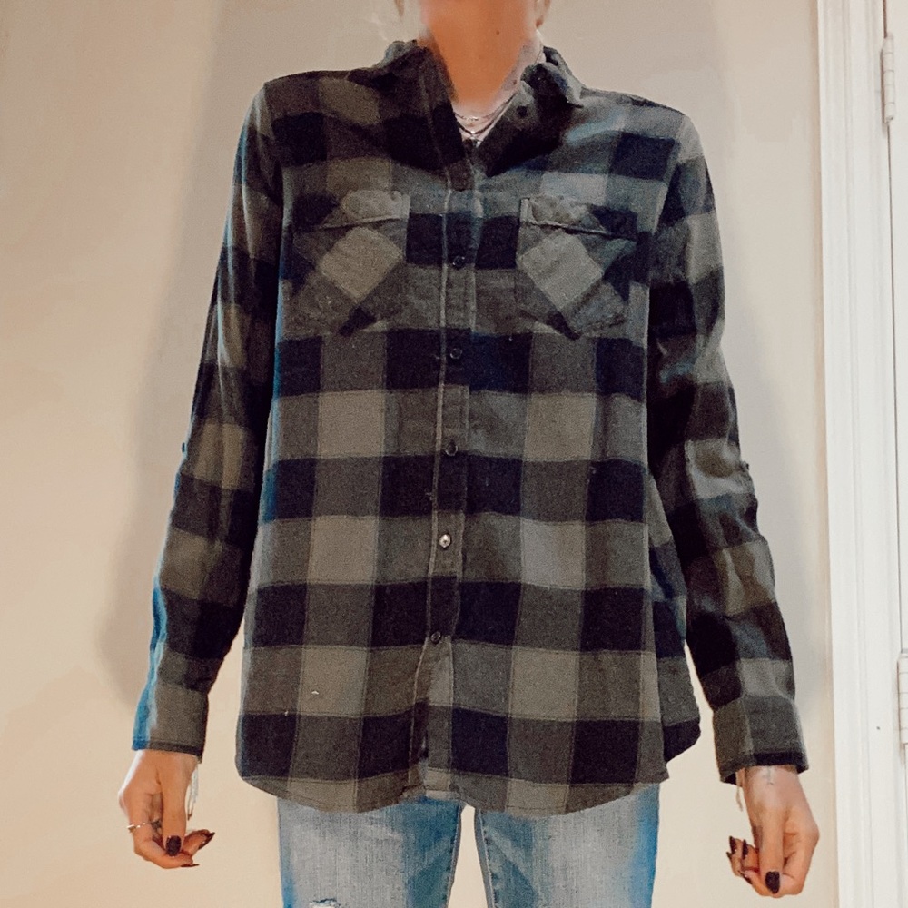 Green flannel